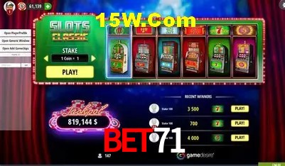 Diretório de Jogos Bet71